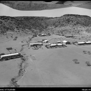 Aerial view of Santa Teresa Mission, Northern Territory, 1 May 1962