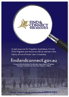 Image of generic Find & Connect web resource poster