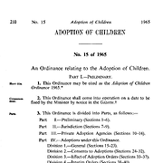 Adoption of Children Act 1965