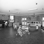 Children playing inside Marymead Children's Centre, Canberra