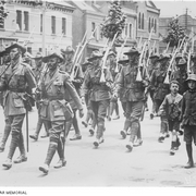 March through Melbourne, 1914