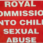 CLAN postcard "Royal Commission into Child Sexual Abuse"