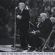 The Minister for Child Welfare opens Weroona on 7 March 1959 [the official reopening of Weroona]
